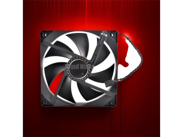 DF121225SM XC1197BA 12cm X 120mm X 25mm DC12V 4-Pin Cooling Fan for Chassis CPU Water Cooling System 120mm Diameter