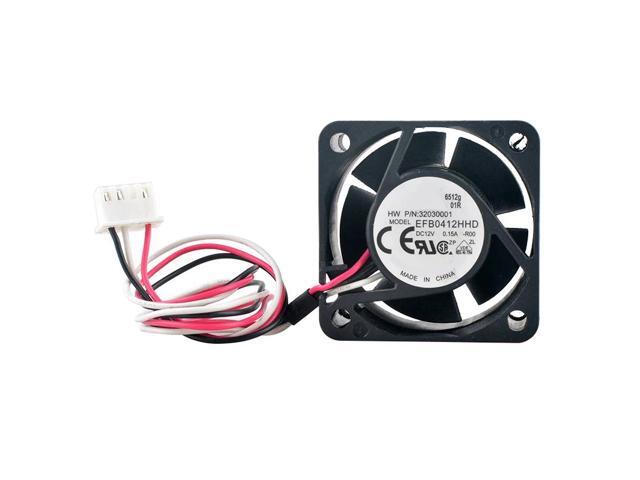 EFB0412HHD 4cm 40mm Fan (40x40x20mm), DC12V 0.15A, Dual Ball Bearing Cooling Fan, suitable for H3C 3600 5600 S5500 switches.