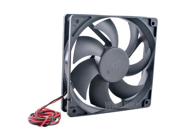 DA12025B48UA 12cm x 120mm Axial Fan (120x120x25mm), DC48V 0.40A, Dual Ball Bearing Cooling Fan, Suitable for Server Inverters