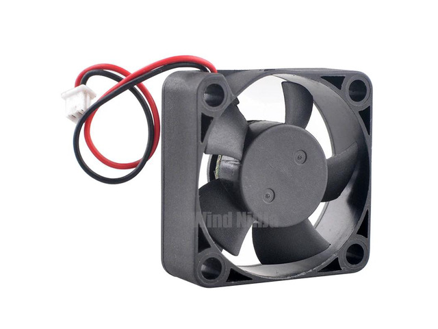 AD0312LB-G50 3cm 30mm Cooling Fan (30x30x10mm), DC12V 0.06A, 2-pin ball bearing micro device power supply cooling fan.