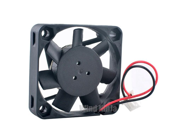 KD1204PFB3 4cm x 40mm Dual Ball Bearing Cooling Fan DC12V 0.86W 2-pin Chassis Power Supply Fan, suitable for computer hardware.