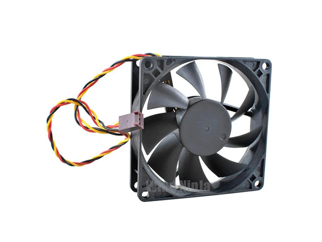 RB8020SM 8cm/80mm axial-flow computer fan, low noise, 3-pin chassis CPU cooling fan, DC12V 0.40A, dimensions 80x80x20mm