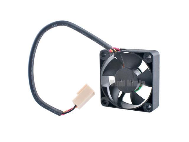 AD3512MB-G53 High-Speed Miniature Cooling Fan, 35mm x 35mm x 10mm (3.5cm), Dual Ball Bearing 3-Pin DC12V 0.13A, Suitable for CPUs and Microcomputers.