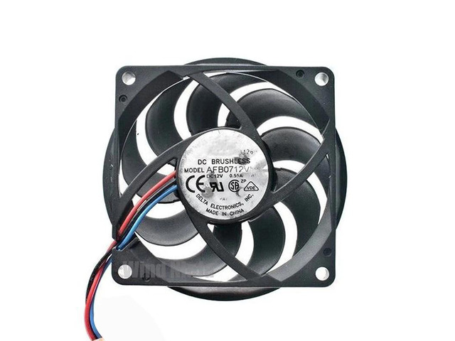 AFB0712VHB 7cm 70mm fan 70x70x15mm DC12V 0.55A 3pin Dual ball bearing cooling fan for motherboard CPU chassis