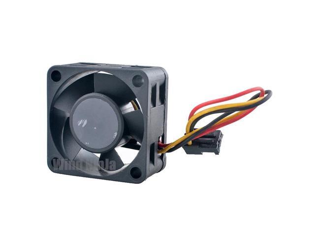 KDE1204PKVX High-Speed Cooling Fan, 4cm (40mm x 40x20mm), DC12V 1.6W, 3-pin Chassis/Power Supply Fan, 8200 RPM, suitable for computer hardware.