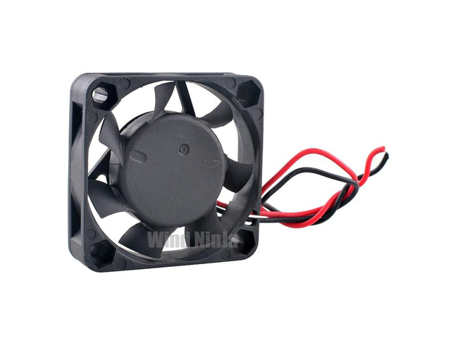 High-speed cooling fan for power supply EFB0412HHA, 4cm x 40mm, DC12V, 0.15A, 7000rpm, 40x40x10mm.