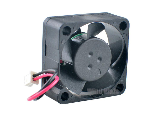 ASB02505HA-A 25mm Miniature Cooling Fan, 2.5cm diameter, DC5V, 0.14A, 9000rpm, dimensions 25x25x10mm - Suitable for routers and printers.