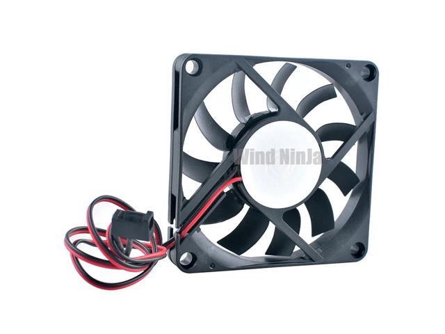 70mm fan (70x70x10mm), 7010 DC5V, USB connector axial fan, suitable for cooling routers and micro-devices.