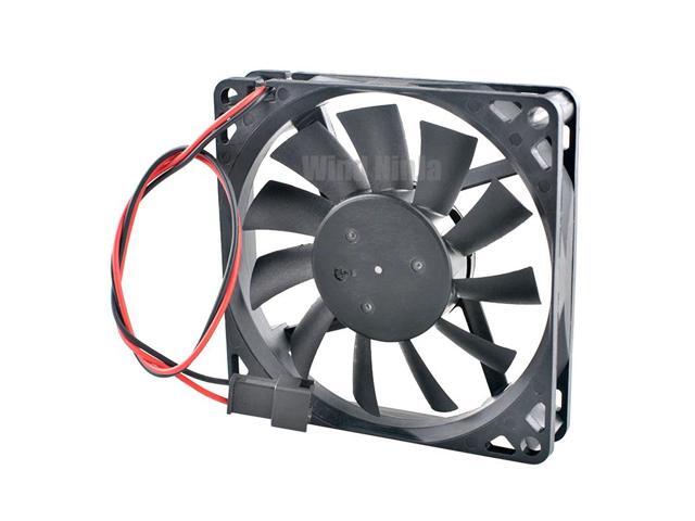DJT80RBAS5-S02 8cm x 80mm x 15mm DC12V 0.04A Silent Cooling Fan for Efficient Heat Dissipation in Refrigerators