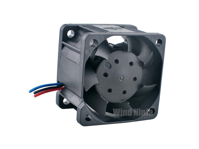 TFB0412EHN High-Speed Cooling Fan, 4cm (40mm x 40x28mm), DC12V, 0.87A, 15000rpm, suitable for 1U and 2U server power supplies.