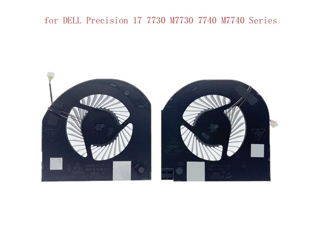 MG75090V1-C140-S9A CPU and GPU cooling fan for Precision 17 7730, M7730, 7740, and M7740 series CPUs and GPUs.