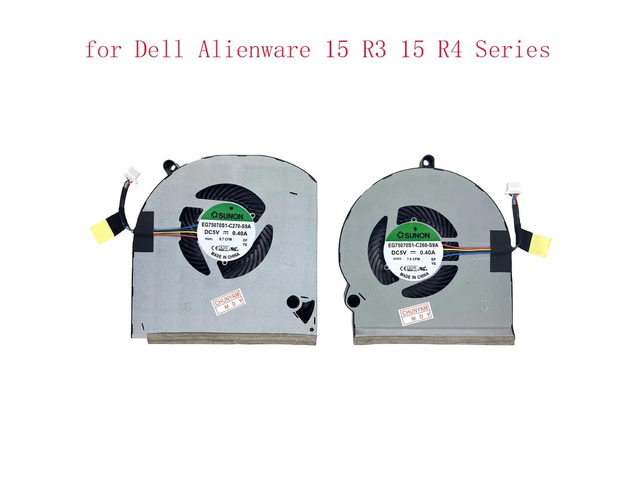 CPU+GPU cooling fans for 15 R3 and 15 R4 P69F series laptops