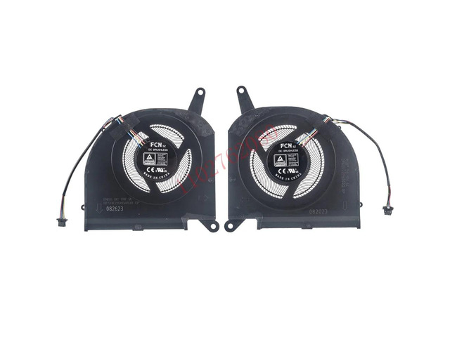 FNGT FNGS 10mm CPU+GPU cooling fan suitable for 15G, 15P, 17G, XC, XB, and RX7G series laptops.
