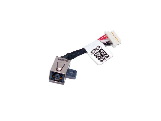 DC power jack cable for laptops with model numbers 5368, 5378, 5568, 7558, 7568, 7569, 7347, 7348, 7352, and 7359.