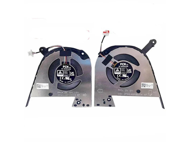 CPU+GPU cooling fans for Pro 15x K6501Z K6500ZC K6501ZM EB74 series laptops