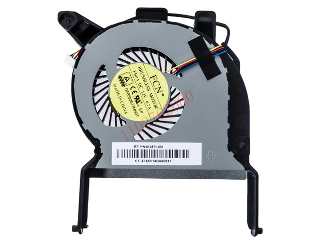 Replacement CPU cooler fan 810571-001 DFB593512MN0T DC12V 0.7A for 800 G2 CPUs.