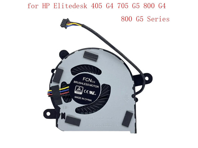Hard drive and CPU cooling fan for Elitedesk 705 G5 800 G4 800 G5 series (Model: L21471-001, DC5V 0.5A)