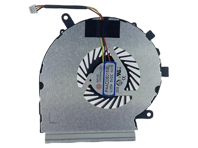 CPU cooling fan for MS-16J2, MS-16J1, MS-16J5, MS-1792, MS-1795, and MS-1791 series, 3-pin, 3-wire DC 5V (not for GPU fans).