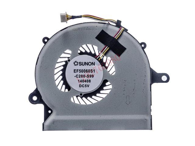 CPU cooling fan EF50060S1-C280-S99 DC5V suitable for R3-471T, R3-471TG, and R3-431T series laptops.