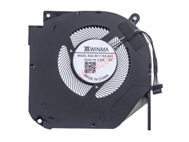 (1 PCS) Laptop CPU Fan EGC-80111SX-0AH for 15K, 16K, 17K, 17KS, 16S, 16 Super, and G16