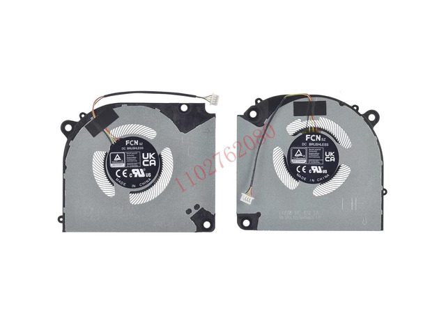 CPU+GPU cooling fan for laptops with E20-MD62528 V170RNC FQNW FQNX DFSCL12E16486S DFSCL12E06486S processors.