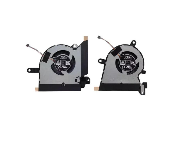 CPU+GPU cooling fan 13NR0EN0T05011 for Flow X13 (2023) GV302X GV302XI GV302XV GV302XU GV302XA series laptops.