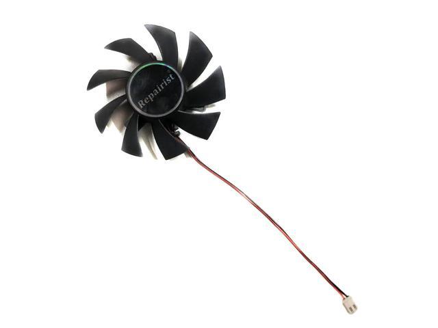 T128015SH, graphics card cooling fan, suitable for GeForce GTX 650 and GTX 650 Ti, and GTX 750 and 750 Ti graphics card cooling.