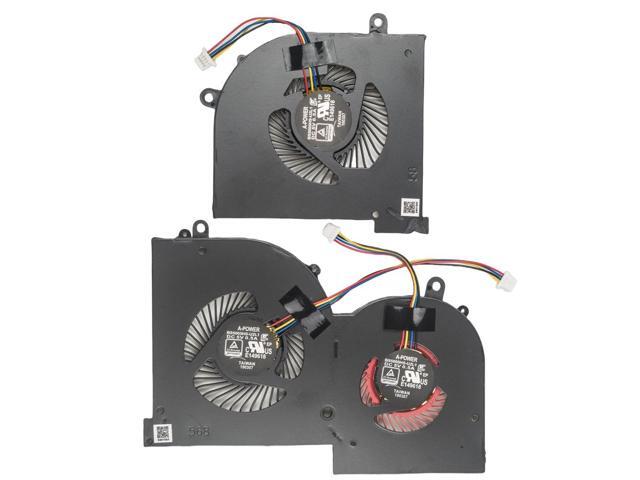 CPU+GPU cooling fans for laptops in the GS65, GS65VR, WS65, P65, MS-16Q1, MS-16Q2, and MS-16Q3 series.