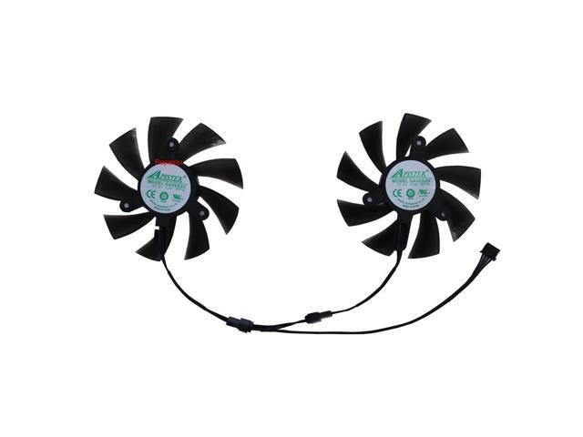 Two CF9015H12S and GA92S2H graphics card fans/sets, VGA coolers, suitable for GTX 1660 SUPER MIRACLE II 6G, can replace PLA09215B12H.