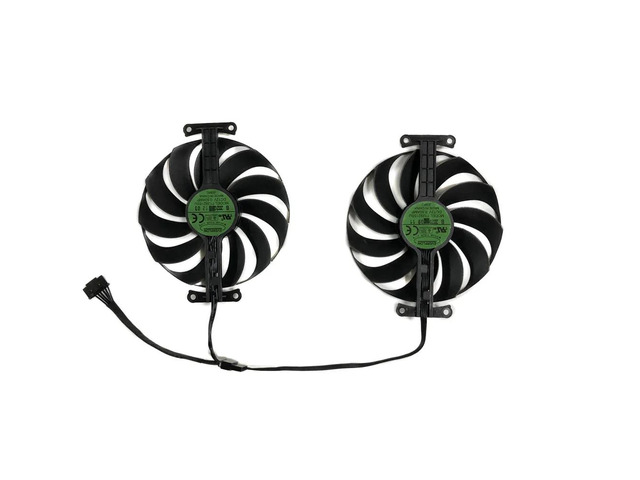 2 units/set, graphics card fan, T129215SU, 95mm, cooler, suitable for dual RTX 3070 8G, dual RTX 3060Ti 8G, or RTX 3060 12G gaming graphics cards.