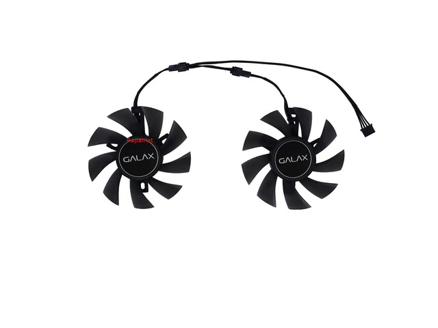 2 pieces/set, DIY T128015SU, can replace GA82O2H, GPU cooler, graphics card cooling, suitable for GTX 1070 OC Short, suitable for GF-GTX1070-E8GB OC