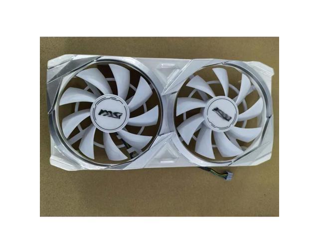 Graphics card cooling fans for RTX 3070 and RTX 3060 Ti LHR 8GB graphics cards, dual fans, white, 2 units/set, HA9015H12SC-Z