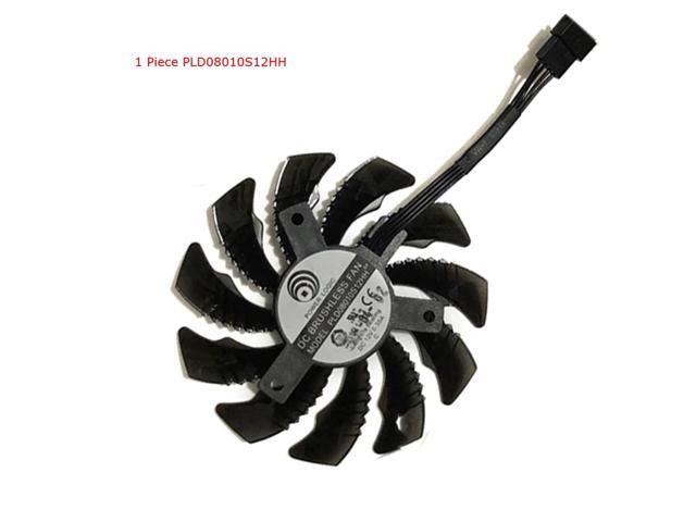 1Piece PLD08010S12HH, GPU VGA cooler, graphics card fan, suitable for GTX 1080/1070 Ti G1 Gaming, GTX 1060 ROCK