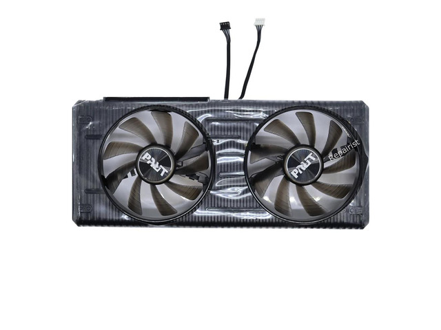A GPU VGA cooler with a housing, suitable for RTX 3060/3060Ti OC V1 and RTX 3050 OC graphics card fans, model FD9015U12S.