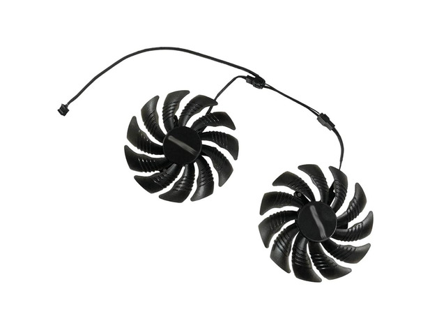 units/set, 90mm, PLD09210S12HH, GPU cooler, graphics card fan, suitable for RTX 2060 6GB, GTX 1660/1650 SUPER, can replace T129215SU