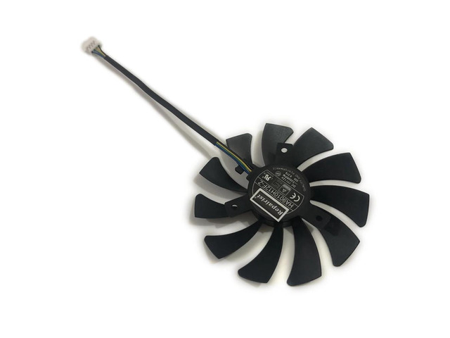 85mm GPU cooler, graphics card fan, suitable for Sapphire RX560 RX550 2G D5, PowerColor RX 560/550 R7 350/240, HA9010H12F-Z