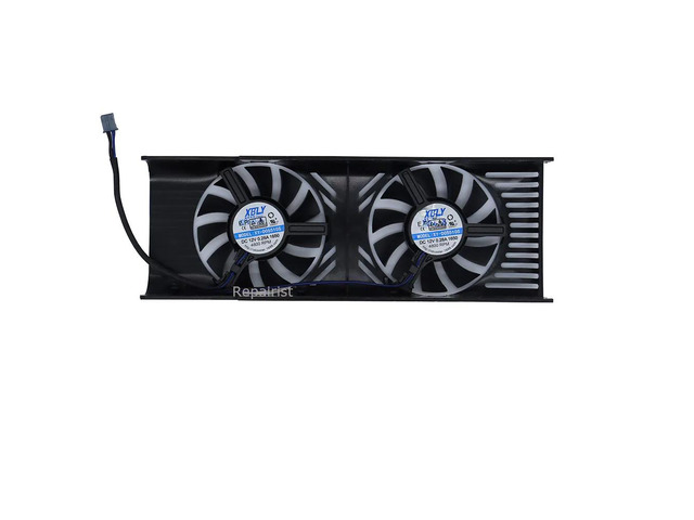 VGA GPU fan, graphics card cooler, XY-D05510S case, suitable for GTX1650 LP OC V1 low-profile graphics card.