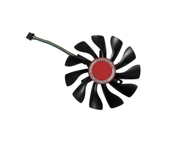 85mm fan for XFX RX 460/550/560 GPU VGA cooler, suitable for XFX RX560, RX550, and RX460 graphics cards, as an alternative.