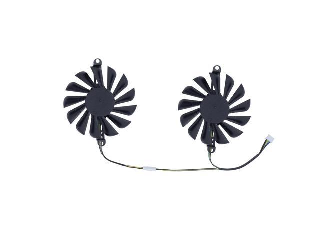 VGA GPU cooling fan, suitable for RTX 3070M 8G, RX 580 8GB, and 3070ti laptops, 2 units/set, TH9215S2H-PAA01