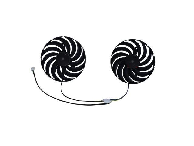 Graphics card cooler fans for Sapphire RX6700, RX6700XT, and 6700XT PULSE graphics cards, 2 units/set, CF1010U12D
