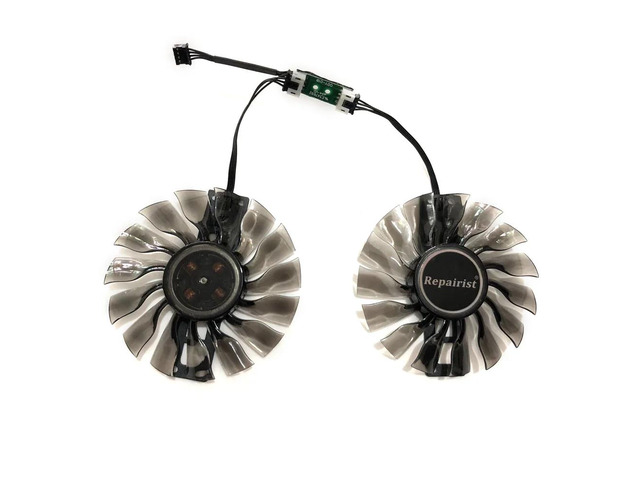 GA92S2H FD9015H12S, graphics card fan, GPU cooler, 2 units/set, compatible with GeForce GTX 1060 and GTX 1060 Super JetStream.