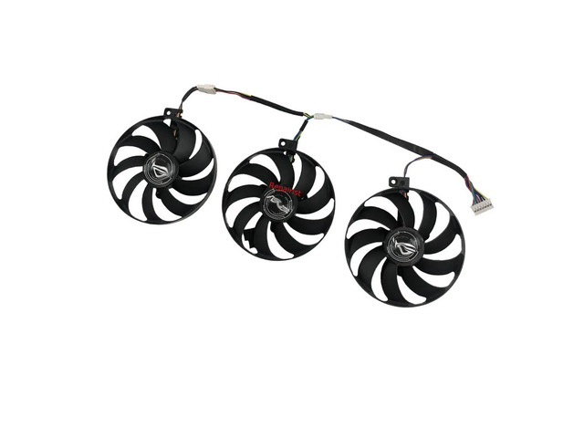 3 units/set, CF1010U12S, 7-pin graphics card fan, suitable for RTX 2080 Ti GAMING, RTX2080 Super 8G OC GAMING, GTX 1660Ti 6G OC