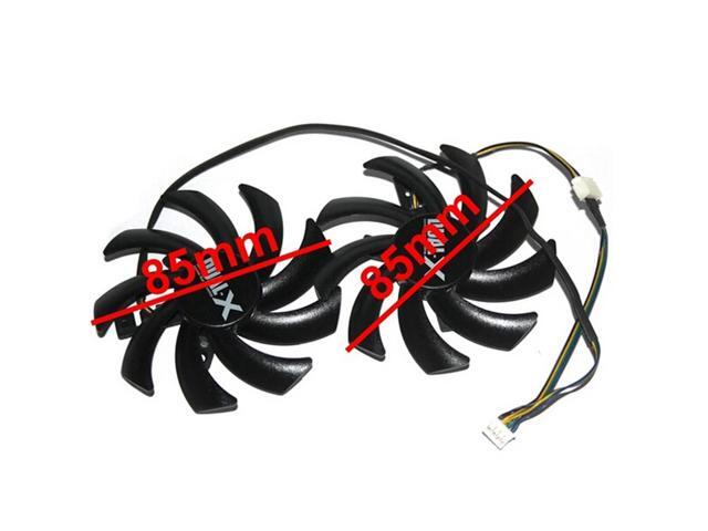 2 units/set, 85mm, FD7010H12S, graphics card fan, suitable for Sapphire R9 280 290 270X, HD 7790 7850 7870 7950, GTX770, VGA graphics card cooling.
