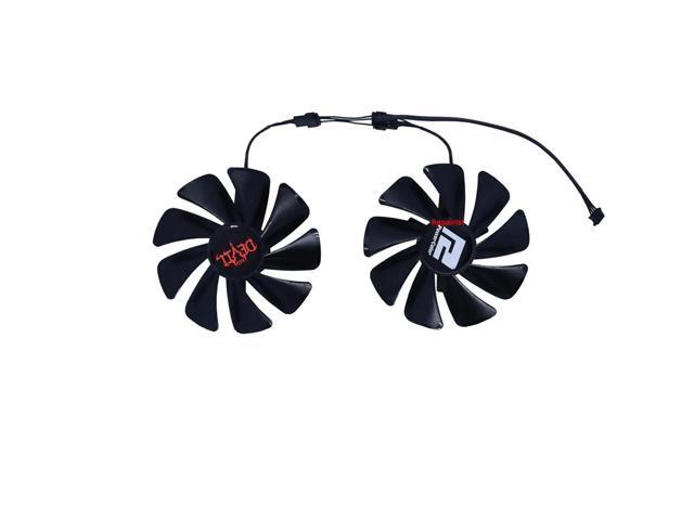 2 units/set, 95mm, DIY FD10015M12D, GPU cooler, graphics card fan, for Powercolor RX 6600 XT Red Devil, can replace FD10015H12S