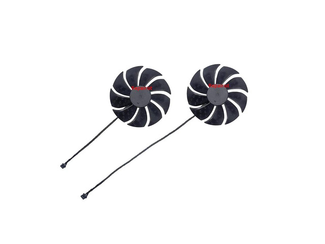 PLA09215S12H, graphics card fan, graphics card cooling, suitable for RTX 2060 2070 2080 2080Ti RTX2080Ti RTX2070 RTX2060 SUPER XC (A-fan and B-fan...