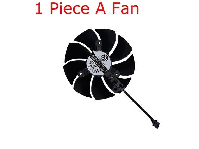 PLA09215S12H, graphics card fan, graphics card cooling, suitable for RTX 2060 2070 2080 2080Ti RTX2080Ti RTX2070 RTX2060 SUPER XC (1 fan)