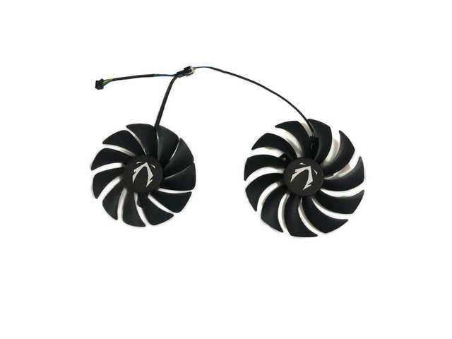 2 pieces/set, CF1010U12S, CF9015H12S, GPU cooler, video fan, for RTX 3070 Twin Edge OC White, RTX 3060Ti AMP White LHR