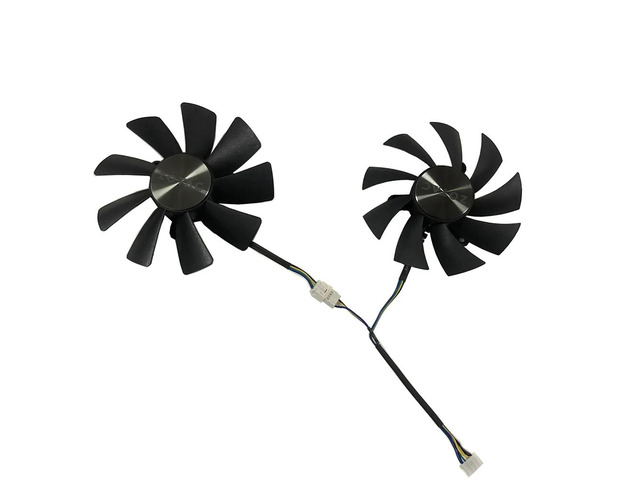 One set of 100mm GAA8S2U and 90mm GA92S2H graphics card cooler fans, suitable for GTX 1080Ti and 1070Ti MINI.