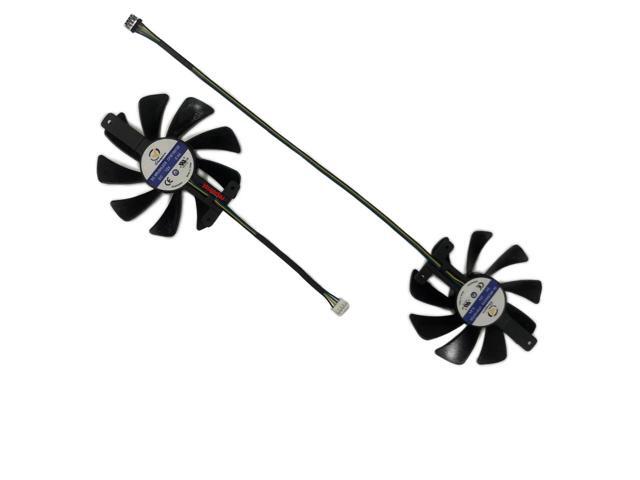 Two CF9015H12S GPU fans, suitable for GeForce RTX 2080 Ti 11GB dual-fan graphics cards and RTX 2070 Super dual-fan graphics cards.