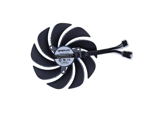 1 PCS A Fan PLD10020S12H, GPU cooler, graphics card fan, suitable for RTX 4090 4080 WINDFORCE V2, also suitable for RTX4090 AERO, graphics card.